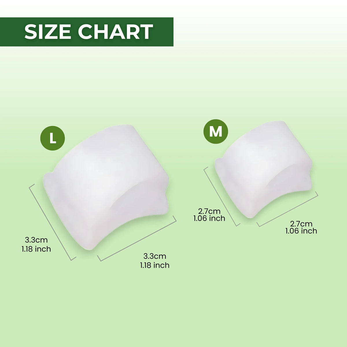 HF Big Toe Separator – For Daily Comfort & Gentle Toe Separation