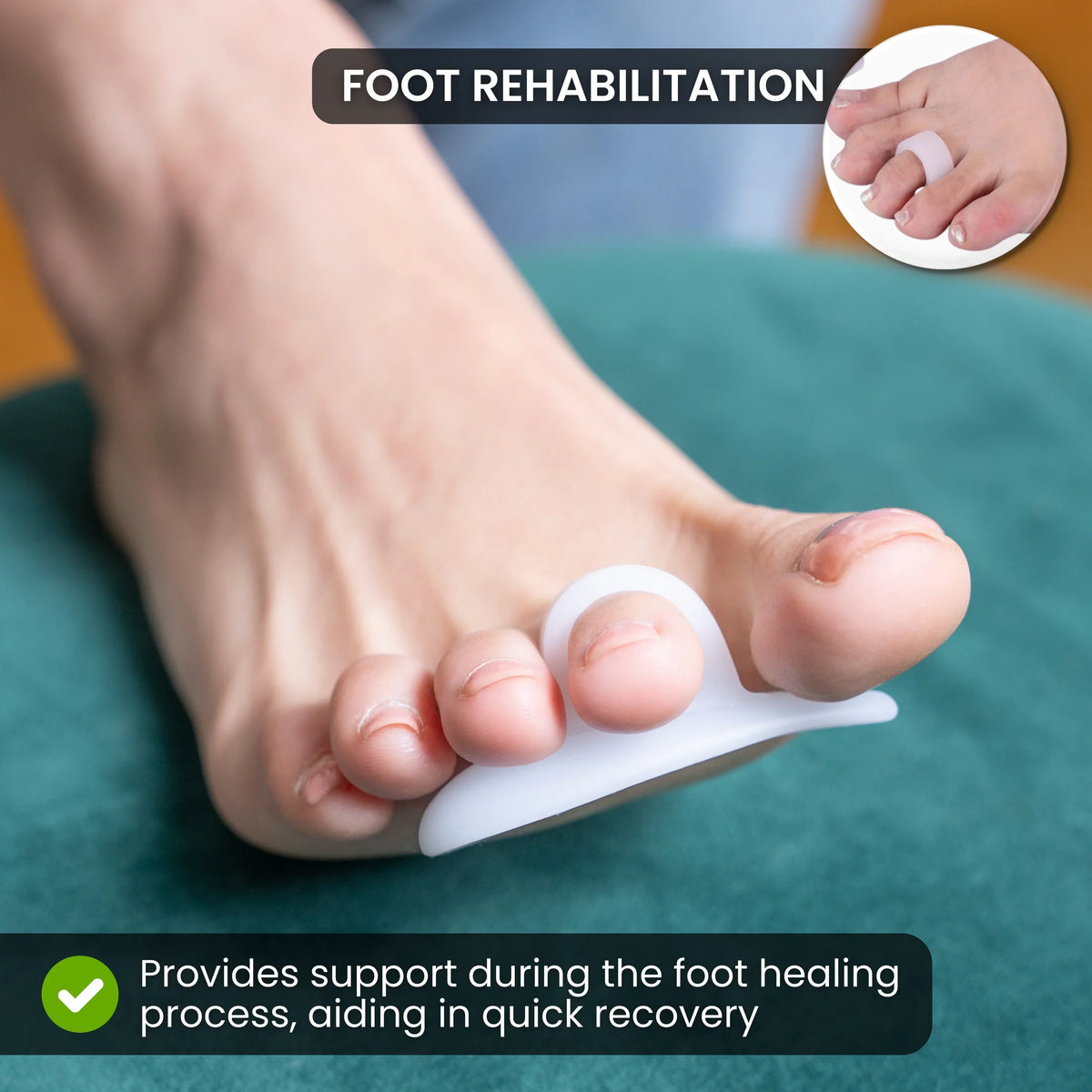 HF Hammer Toe Gel Pad – For Everyday Comfort & Protection